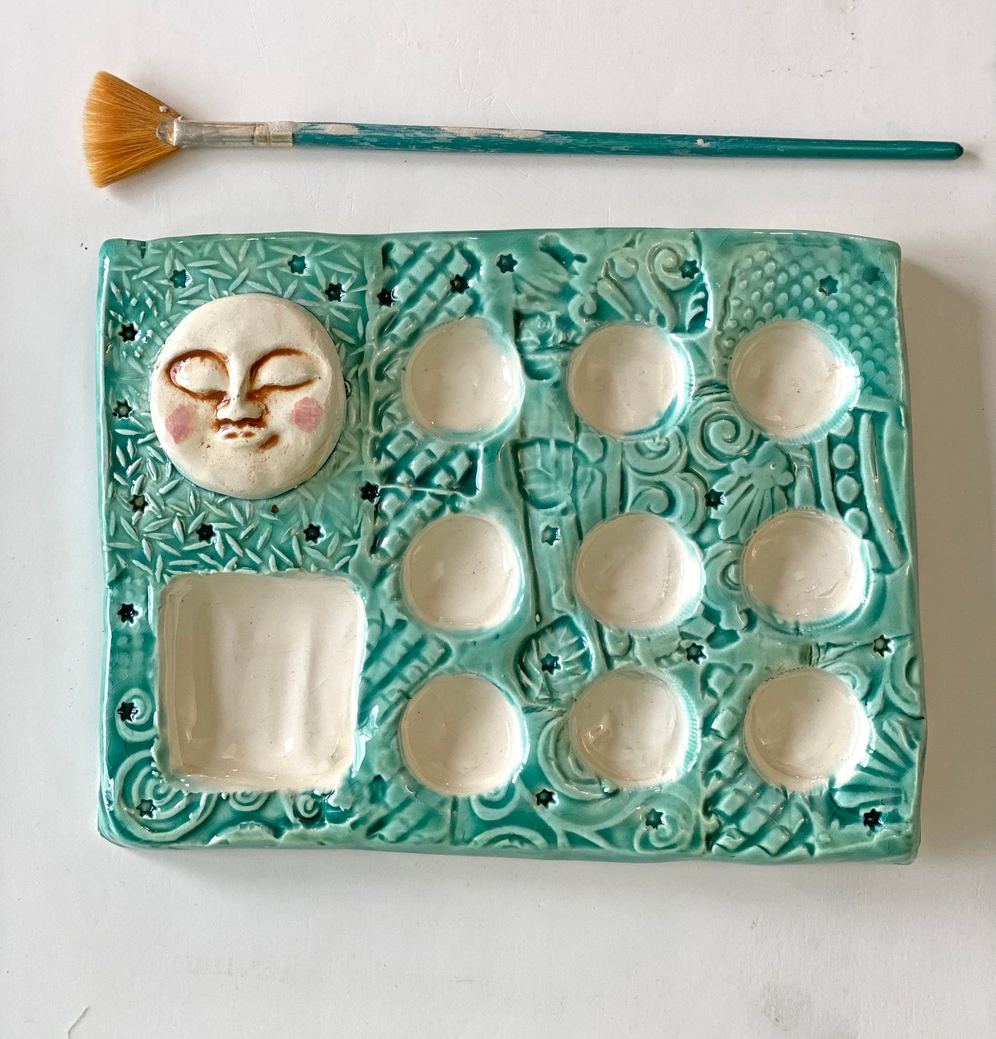 Moon Ceramic Palette - Gift for Her