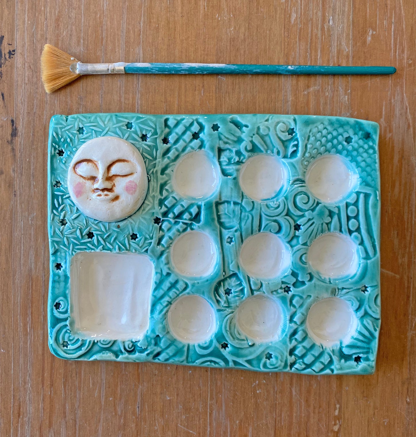 Moon Ceramic Palette - Gift for Her