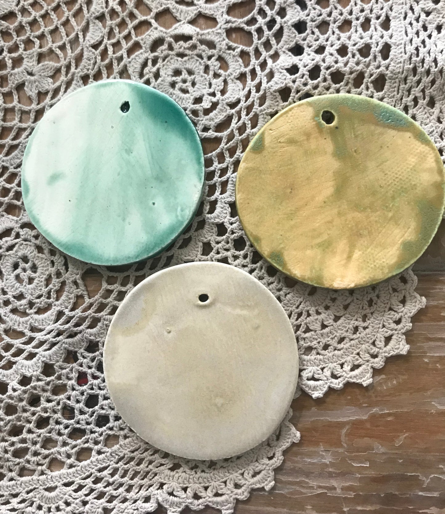 Sea Turtle Ornament Coastal Christmas by Island Girl Pottery